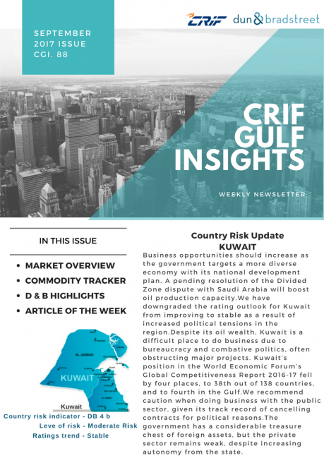 CRIF GULF INSIGHTS OF THE WEEK MAY4